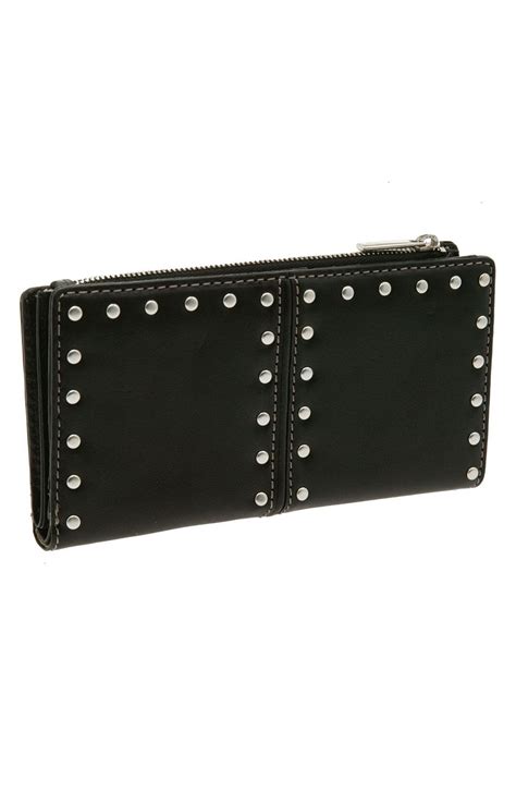 michael kors astor flat continental wallet|Astor Studded Leather Billfold .